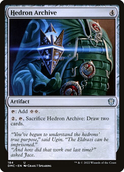Hedron Archive - Dominaria United Commander Uncommon Card
