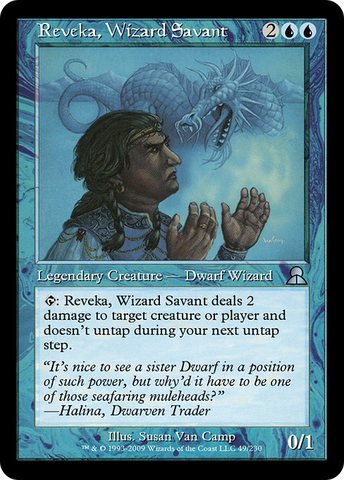 Reveka, Wizard Savant - Masters Edition III Uncommon Card