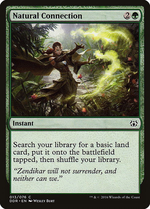 Natural Connection - Duel Decks: Nissa vs. Ob Nixilis Common Card
