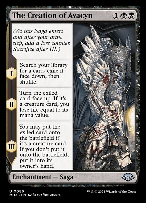 The Creation of Avacyn - Modern Horizons 3 Uncommon Card