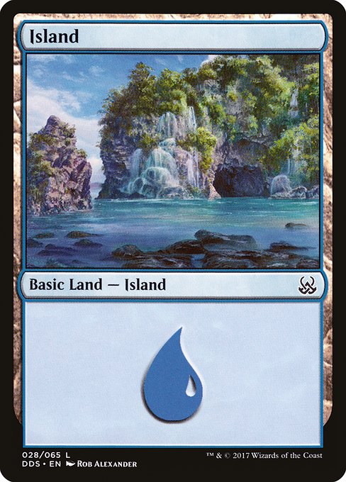 Island - Duel Decks: Mind vs. Might Common Card