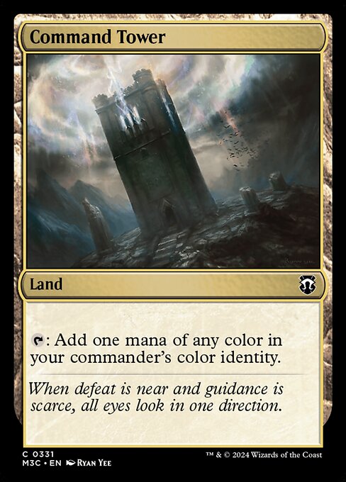 Command Tower - Modern Horizons 3 Commander Common Card