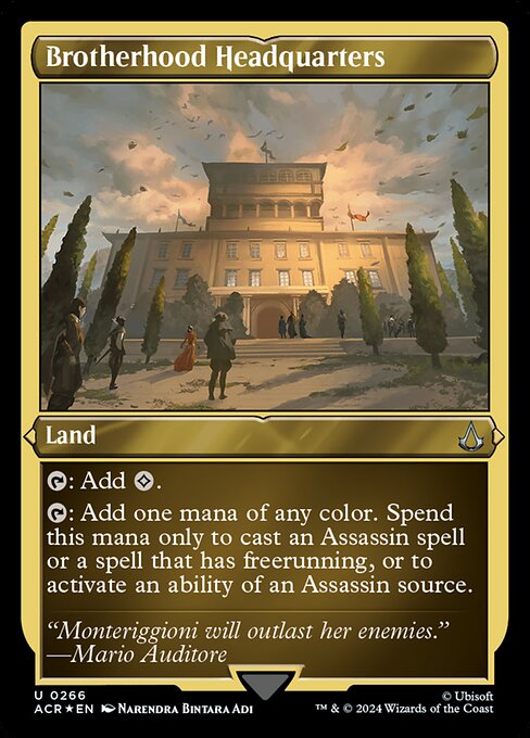 Brotherhood Headquarters - Assassin's Creed Uncommon Card
