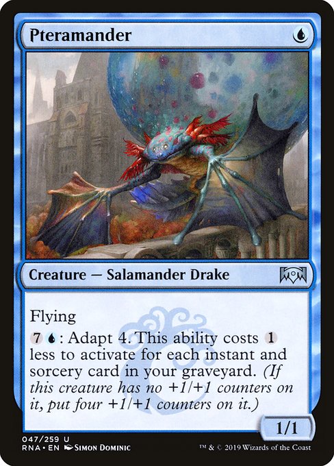 Pteramander - Ravnica Allegiance Uncommon Card