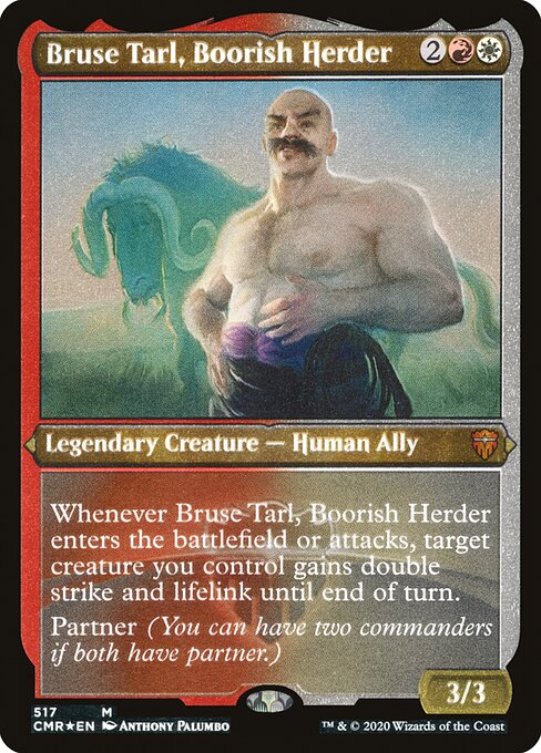 Bruse Tarl, Boorish Herder - Commander Legends Mythic Card