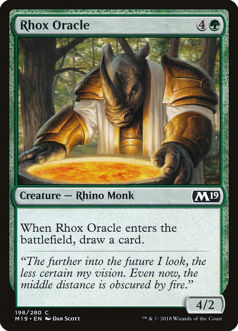 Rhox Oracle - Core Set 2019 Common Card