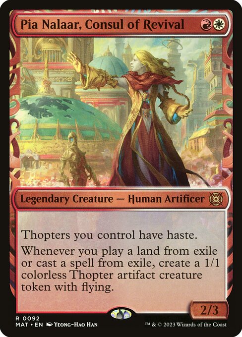 Pia Nalaar, Consul of Revival - March of the Machine: The Aftermath Rare Card
