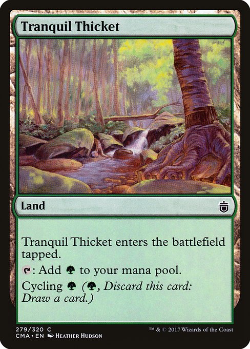 Tranquil Thicket - Commander Anthology Common Card