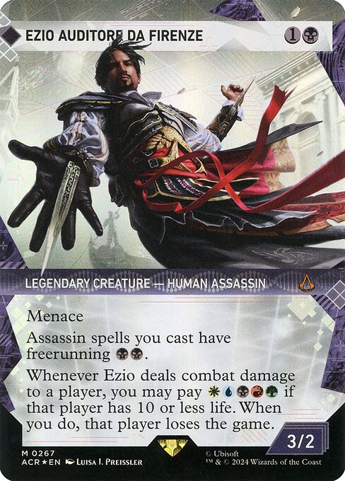 Ezio Auditore da Firenze - Assassin's Creed Mythic Card