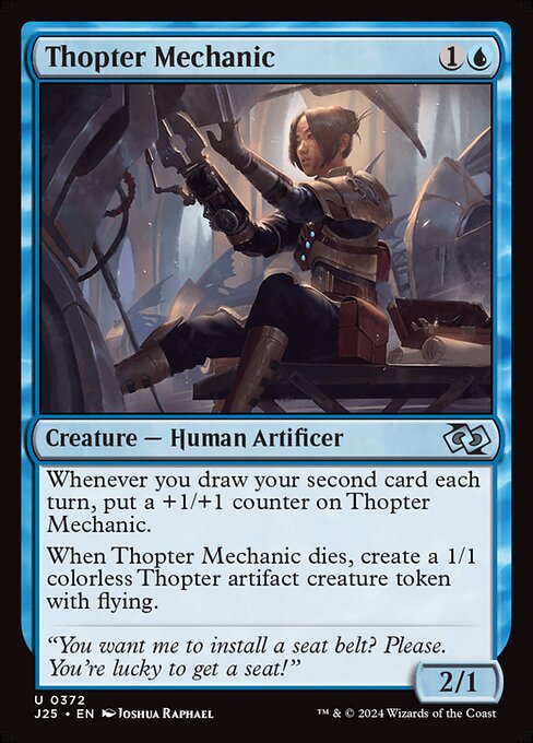 Thopter Mechanic - Foundations Jumpstart Uncommon Card