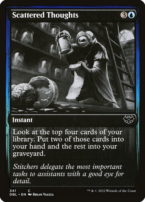Scattered Thoughts - Innistrad: Double Feature Common Card