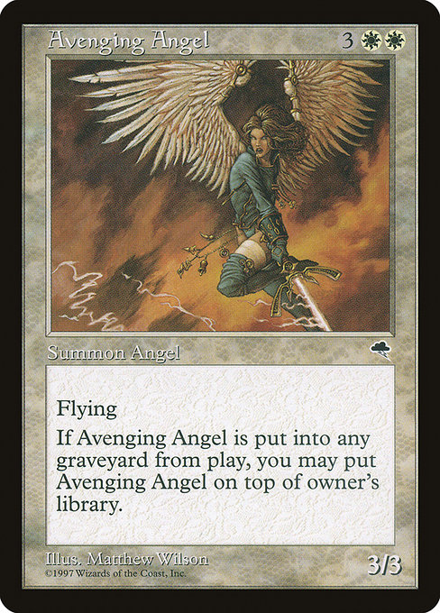Avenging Angel - Tempest Rare Card