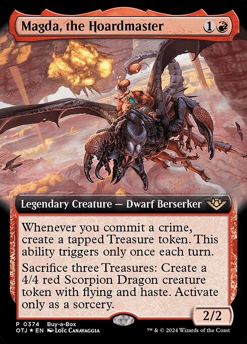 Magda, the Hoardmaster - Outlaws of Thunder Junction Rare Card