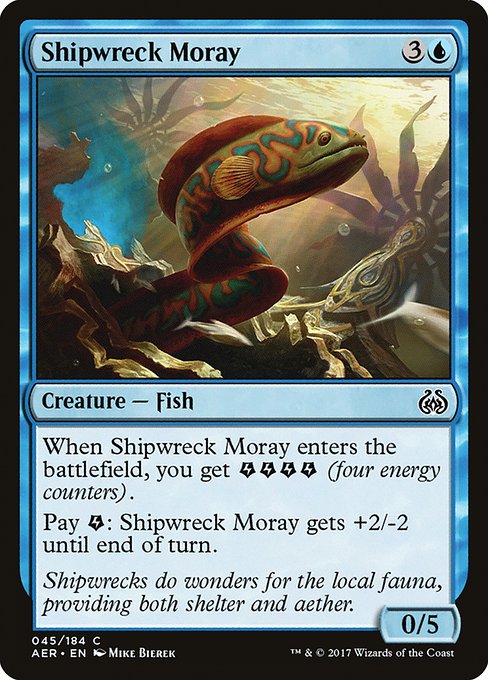 Shipwreck Moray - Aether Revolt Common Card