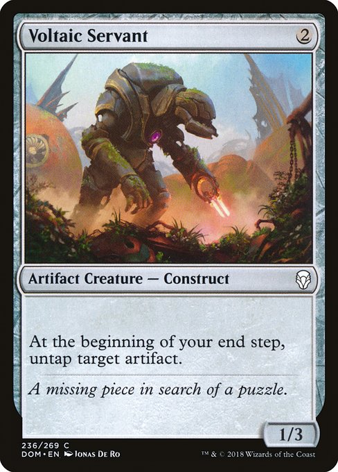 Voltaic Servant - Dominaria Common Card