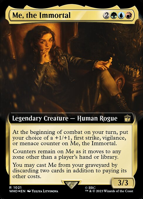Me, the Immortal - Doctor Who Rare Card