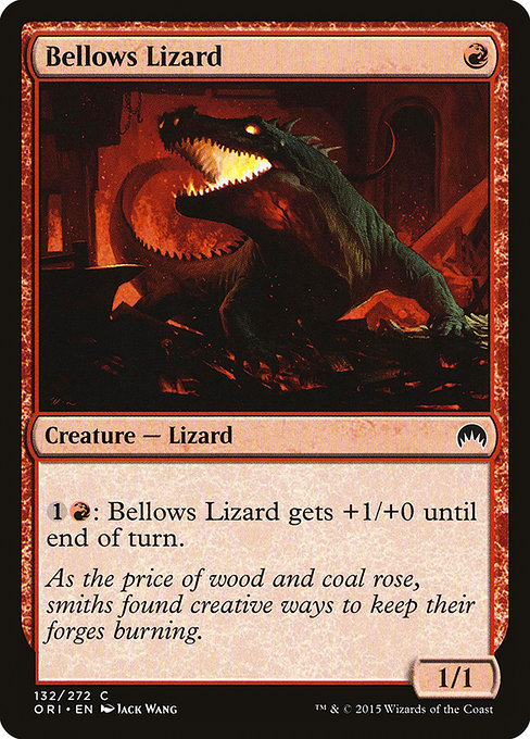 Bellows Lizard - Magic Origins Common Card