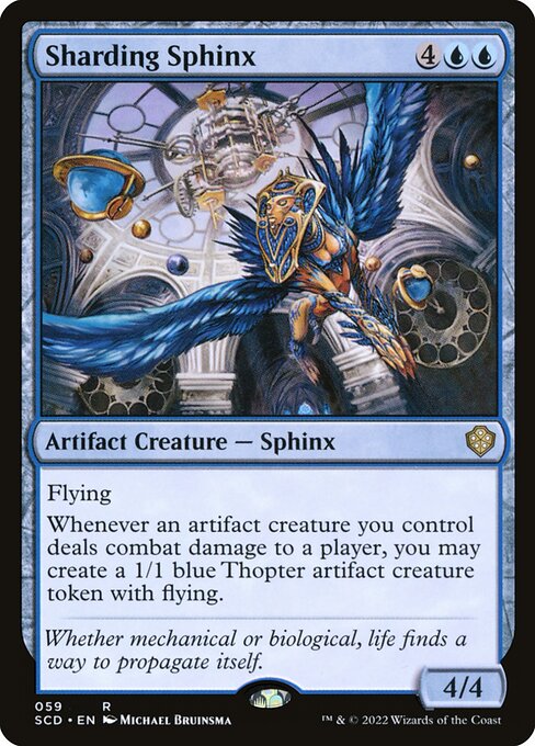 Sharding Sphinx - Starter Commander Decks Rare Card