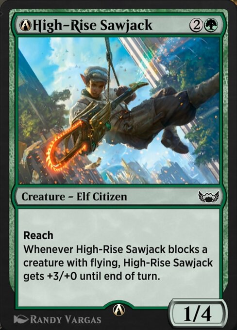 A-High-Rise Sawjack - Streets of New Capenna Common Card