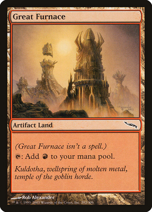 Great Furnace - Mirrodin Common Card