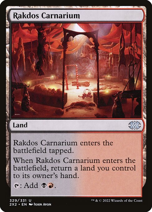 Rakdos Carnarium - Double Masters 2022 Uncommon Card