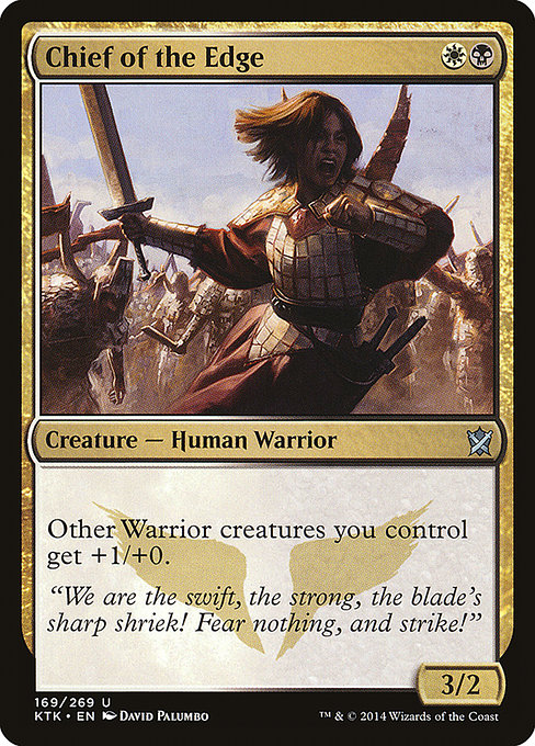 Chief of the Edge - Khans of Tarkir Uncommon Card