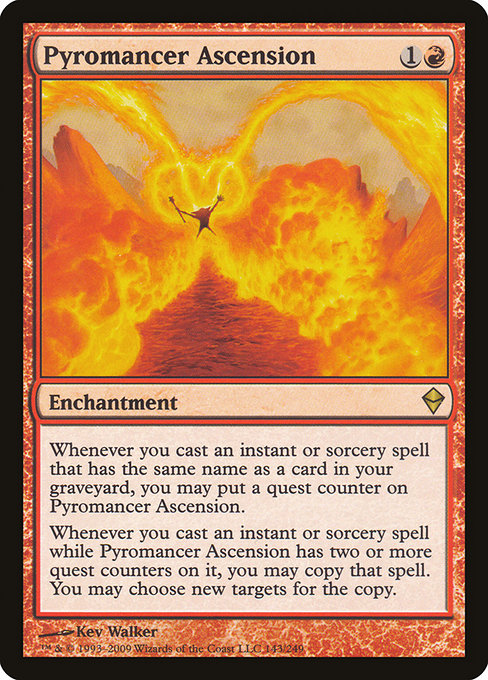 Pyromancer Ascension - Zendikar Rare Card