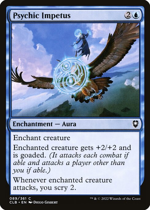 Psychic Impetus - Commander Legends: Battle for Baldur's Gate Common Card