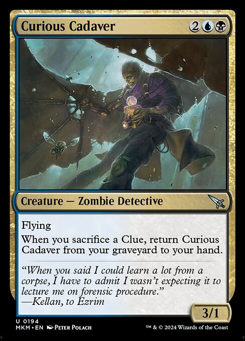 Curious Cadaver - Murders at Karlov Manor Uncommon Card