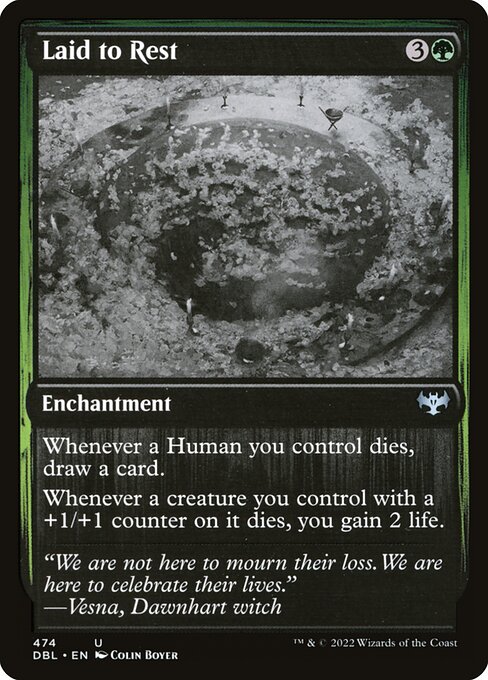 Laid to Rest - Innistrad: Double Feature Uncommon Card