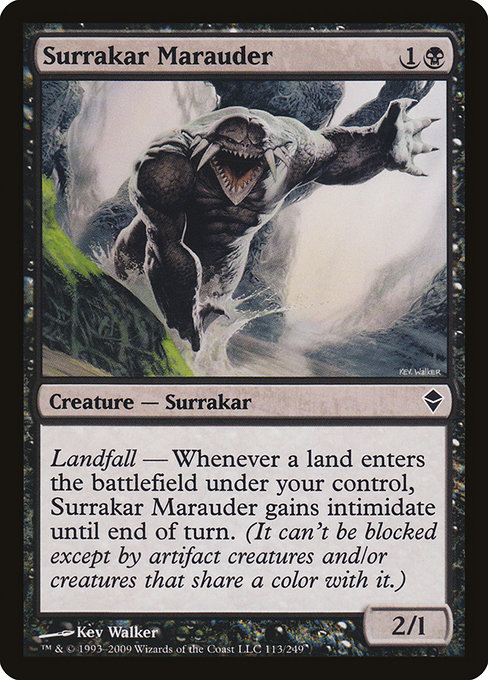 Surrakar Marauder - Zendikar Common Card