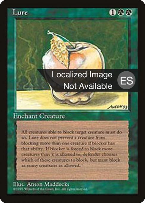 Lure - Fourth Edition Foreign Black Border Uncommon Card