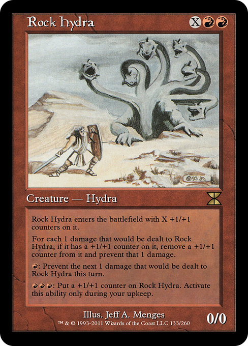 Rock Hydra - Masters Edition IV Rare Card