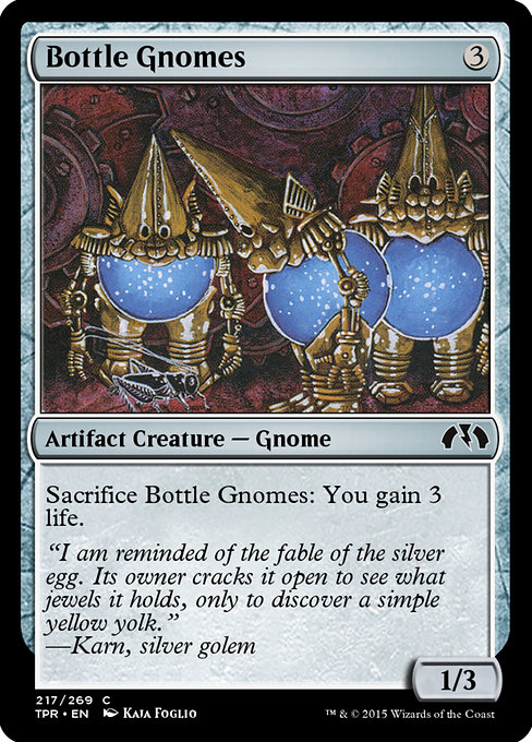 Bottle Gnomes - Tempest Remastered Common Card