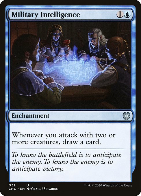 Military Intelligence - Zendikar Rising Commander Uncommon Card