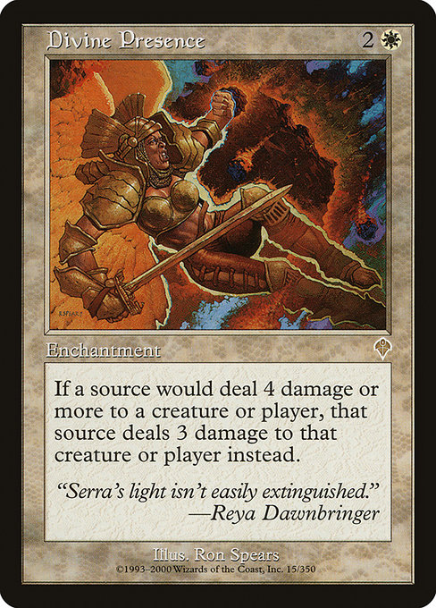 Divine Presence - Invasion Rare Card