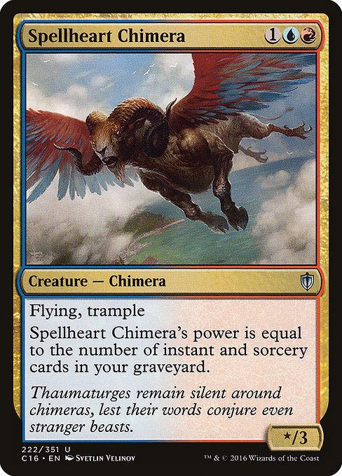 Spellheart Chimera - Commander 2016 Uncommon Card