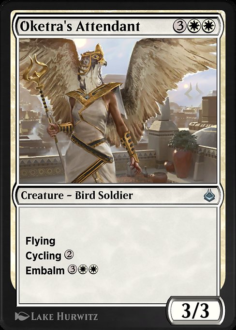Oketra's Attendant - Amonkhet Remastered Uncommon Card