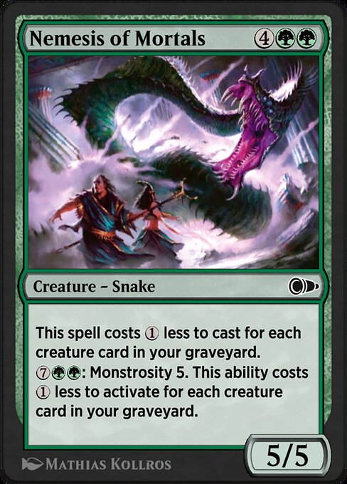 Nemesis of Mortals - Pioneer Masters Common Card