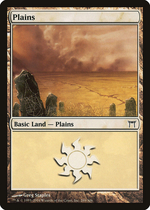 Plains - Champions of Kamigawa Common Card