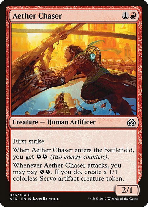 Aether Chaser - Aether Revolt Common Card