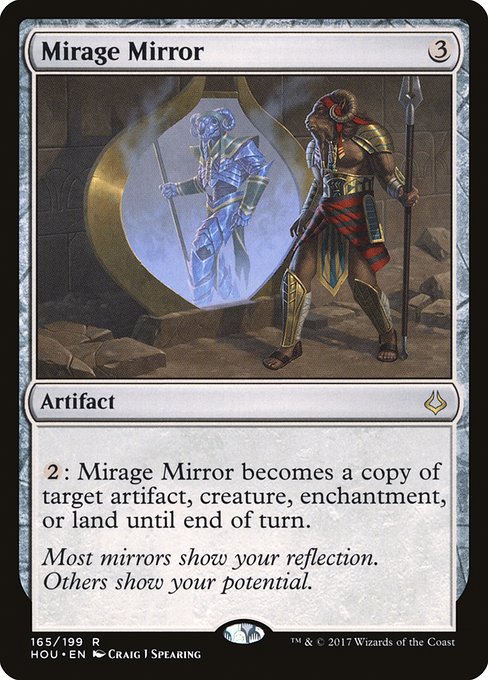 Mirage Mirror - Hour of Devastation Rare Card