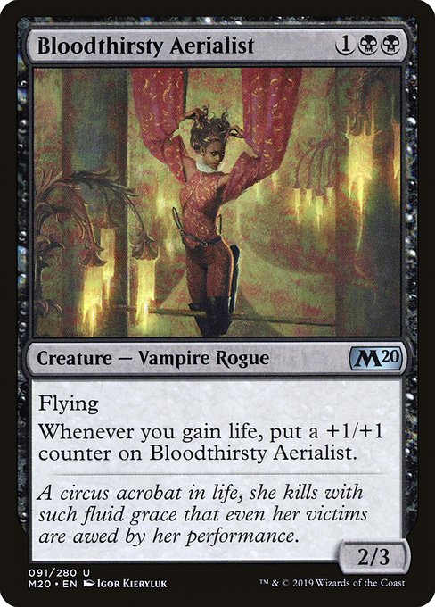 Bloodthirsty Aerialist - Core Set 2020 Uncommon Card