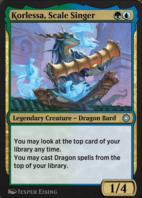 Korlessa, Scale Singer - Alchemy Horizons: Baldur's Gate Uncommon Card