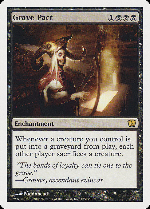 Grave Pact - Ninth Edition Rare Card