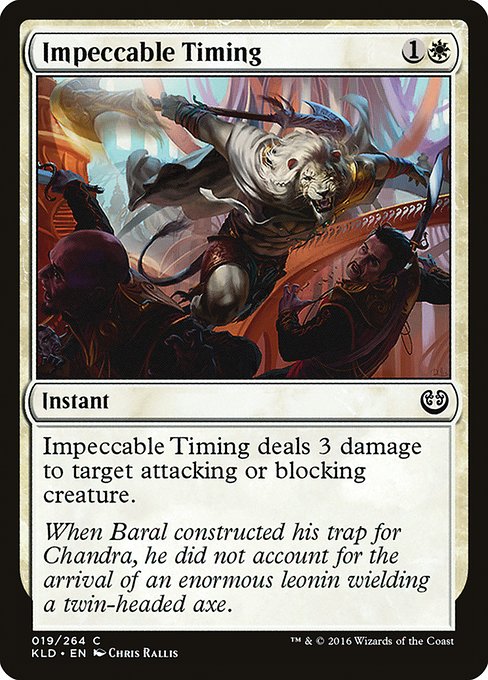 Impeccable Timing - Kaladesh Common Card