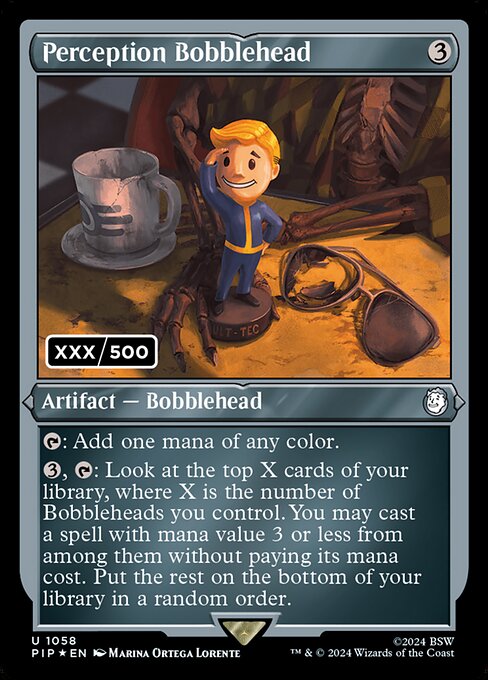 Perception Bobblehead - Fallout Uncommon Card
