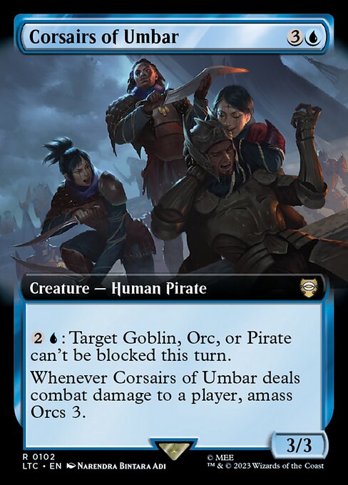 Corsairs of Umbar - Tales of Middle-earth Commander Rare Card