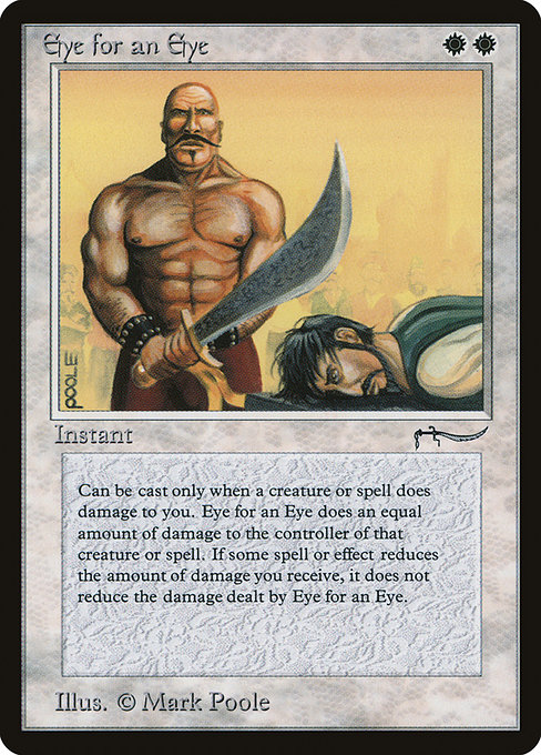 Eye for an Eye - Arabian Nights Uncommon Card