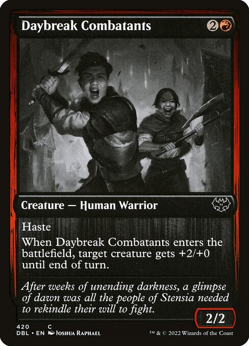 Daybreak Combatants - Innistrad: Double Feature Common Card